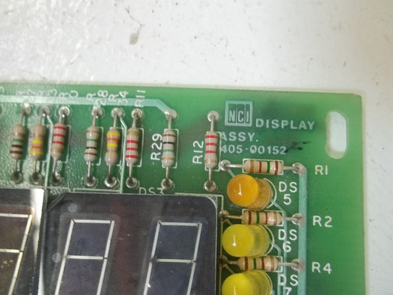 AVERY WEIGHT TRONIX 7405-00152F DISPLAY BOARD *USED*