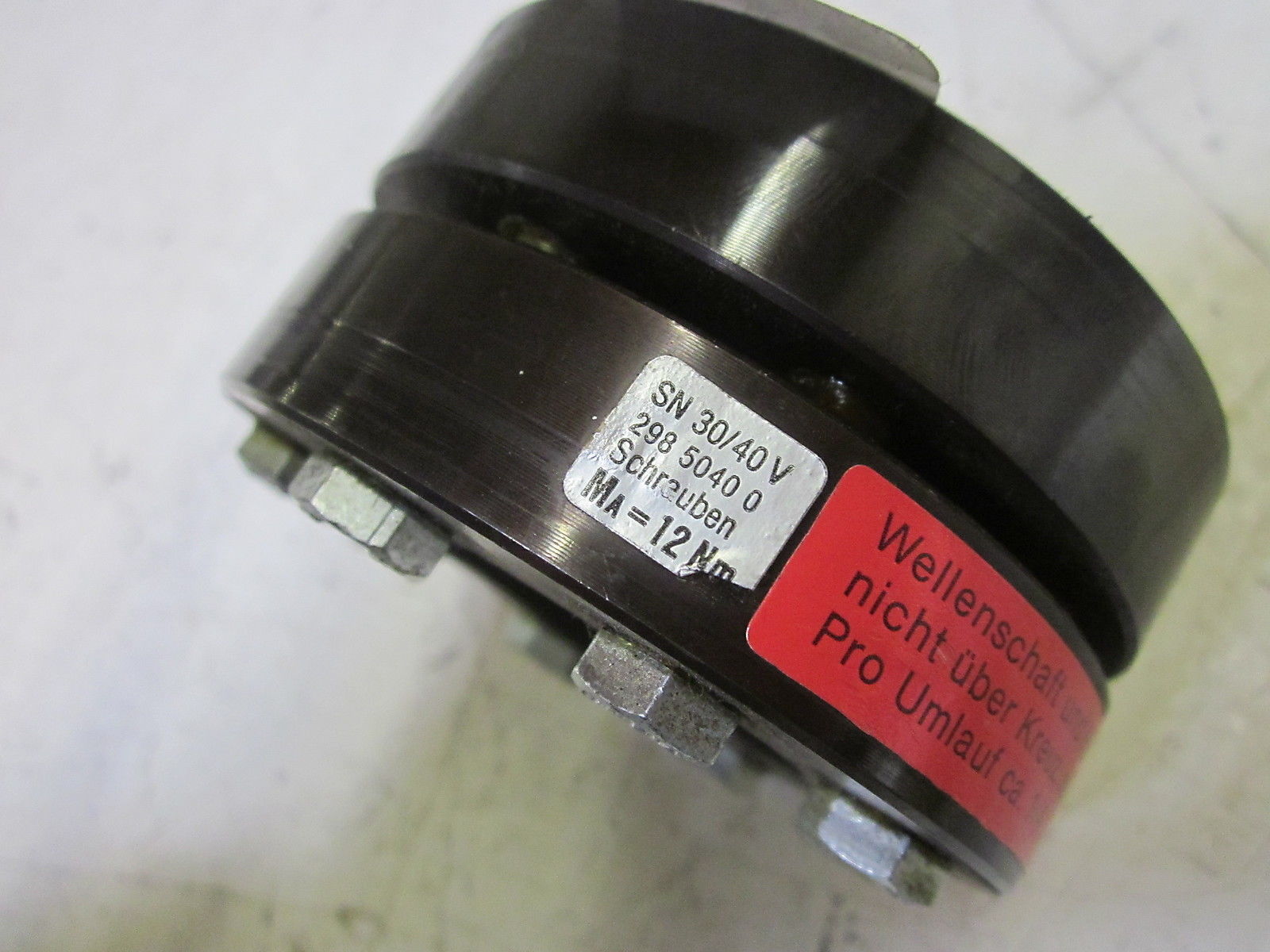 B800-40MM HUB, 40MM X 78MM LOCK  UNMP