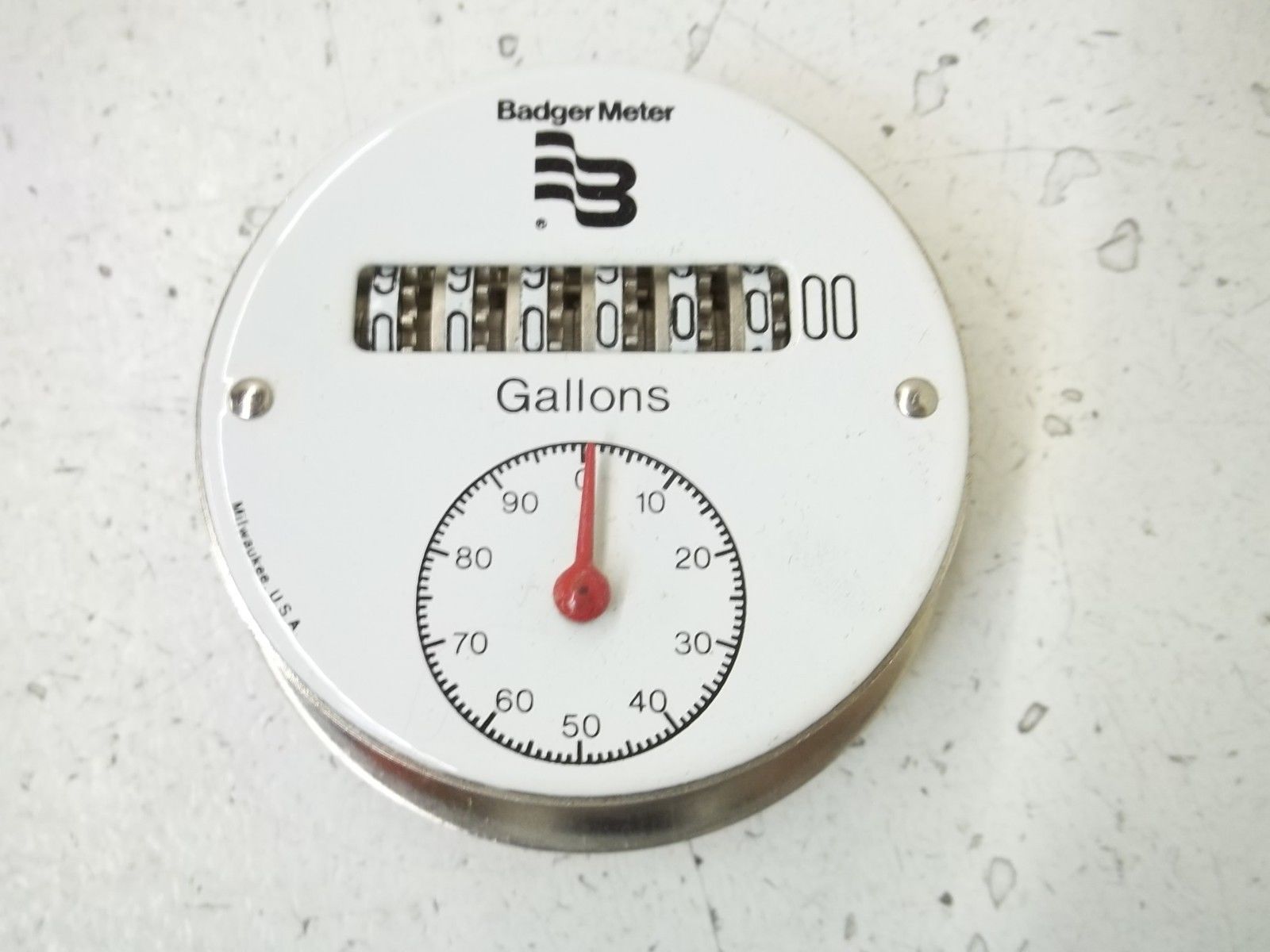 BADGER METER 0000428030 MUFFLER AIR COUNTER/6-DIGITS NSMP