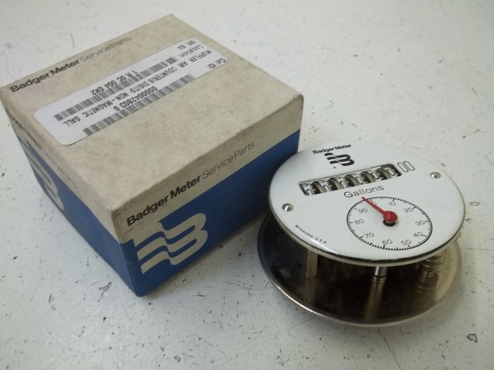 BADGER METER 0000428030 MUFFLER AIR COUNTER/6-DIGITS NSMP