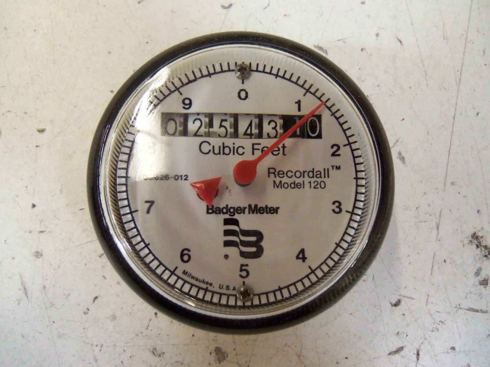 BADGER METER RECORDBALL 120 UNMP