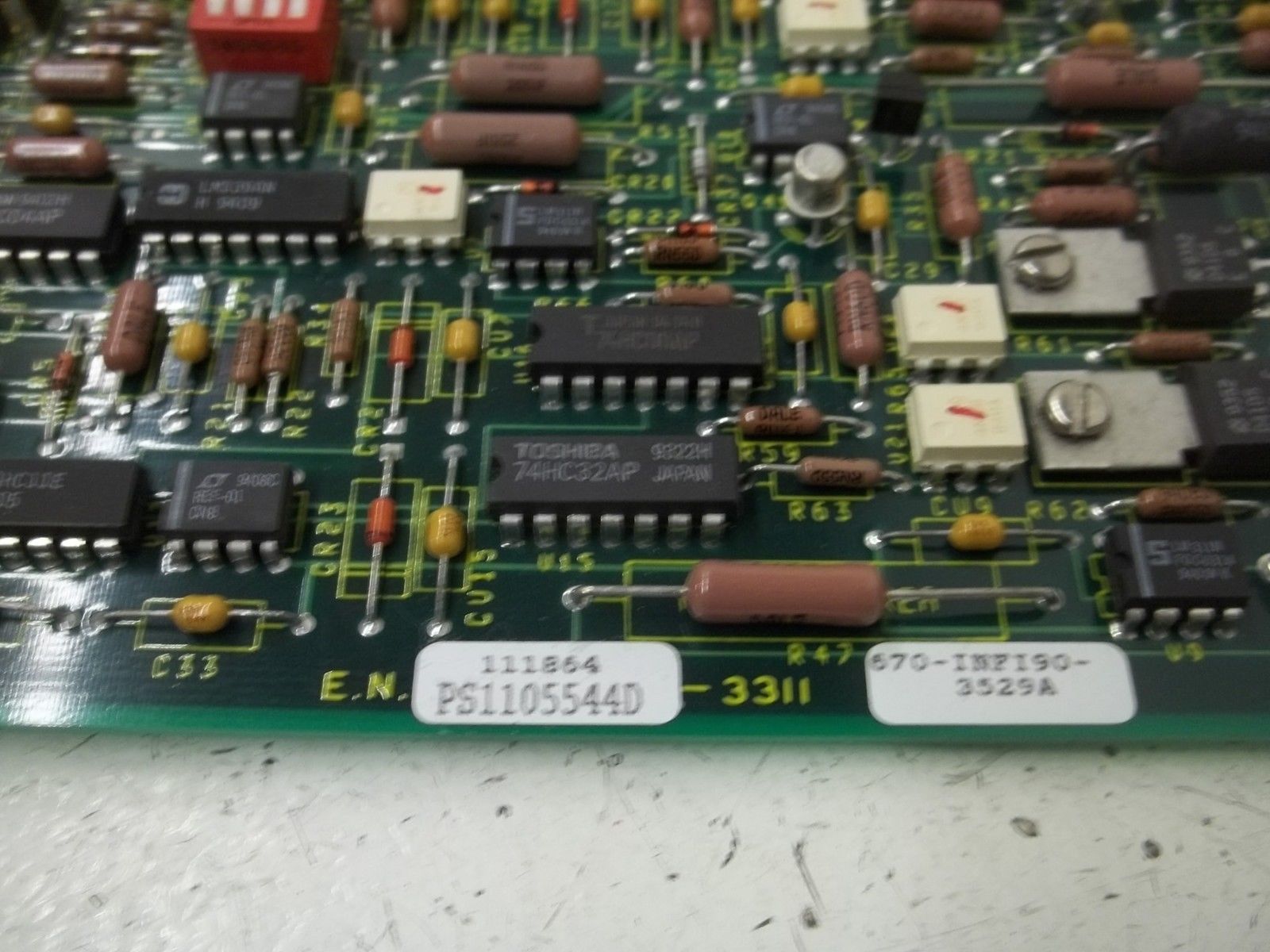 BAILEY 6637830G1 BUS MONITOR MODULE *USED*