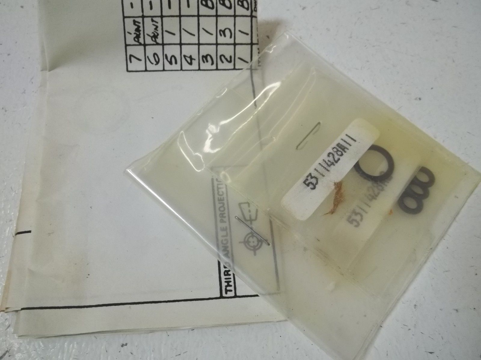 BAILEY CONTROLS 258141A1 SPARE PARTS KIT *USED*
