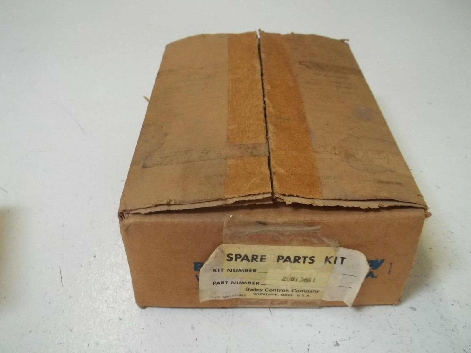 BAILEY CONTROLS 25836A1 SPARE PARTS KIT *NEW IN BOX*