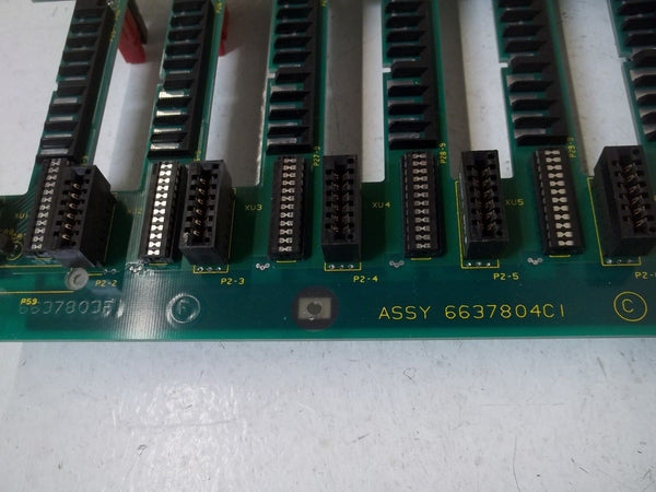 BAILEY CONTROLS 6637804C1 BACKPLANE CONTROL BOARD UNMP