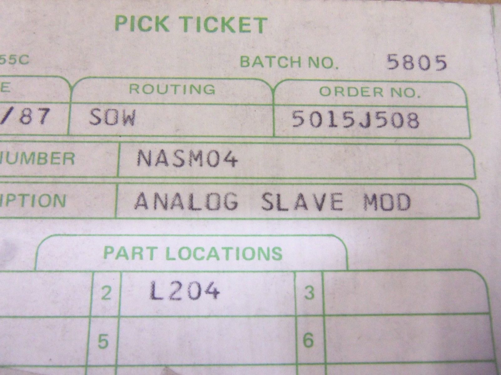 BAILEY NASM04 MODULE ANALOG INPUT NSMP