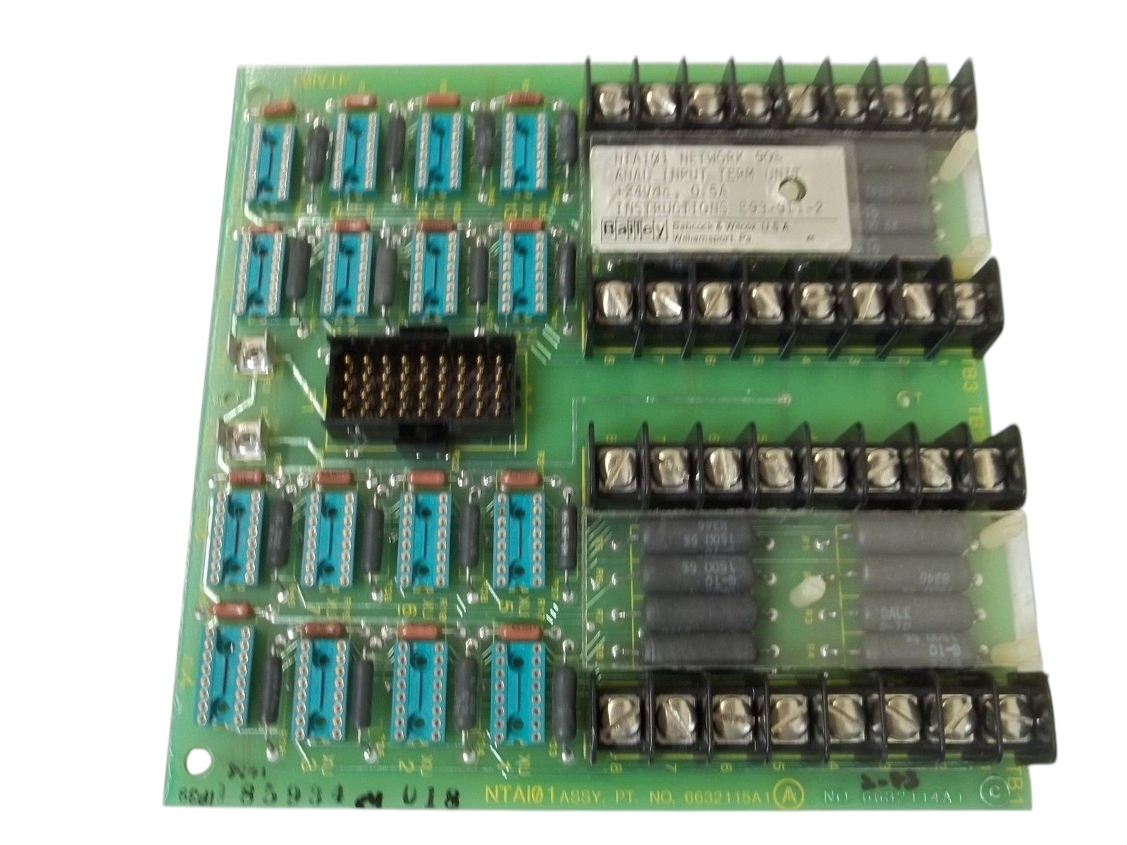 BAILEY NTAI01 ANALOG INPUT TERMINAL UNIT UNMP