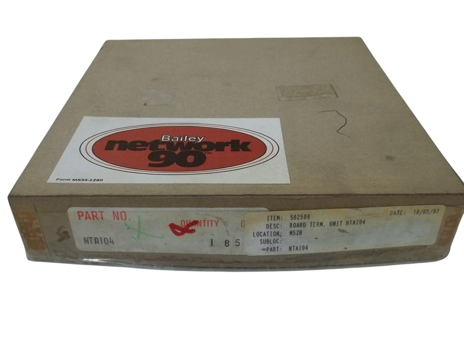 BAILEY NTAI04 ANALOG INPUT TERMINATION MODULENSMP