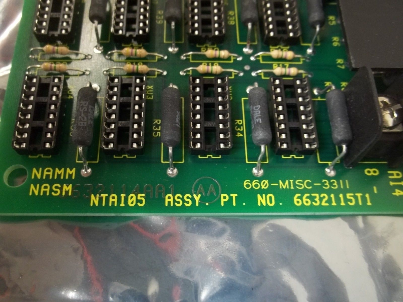 BAILEY NTAI05 TERMINATION UNIT BOARD NSNP