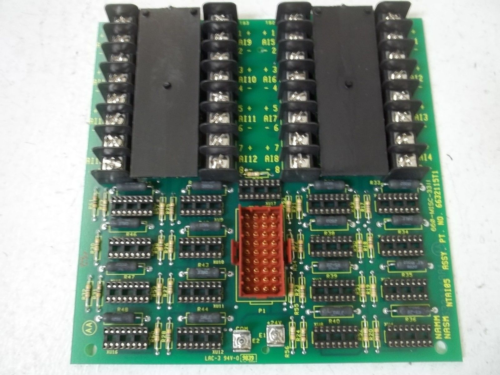 BAILEY NTAI05 TERMINAL UNIT BOARD NSMP