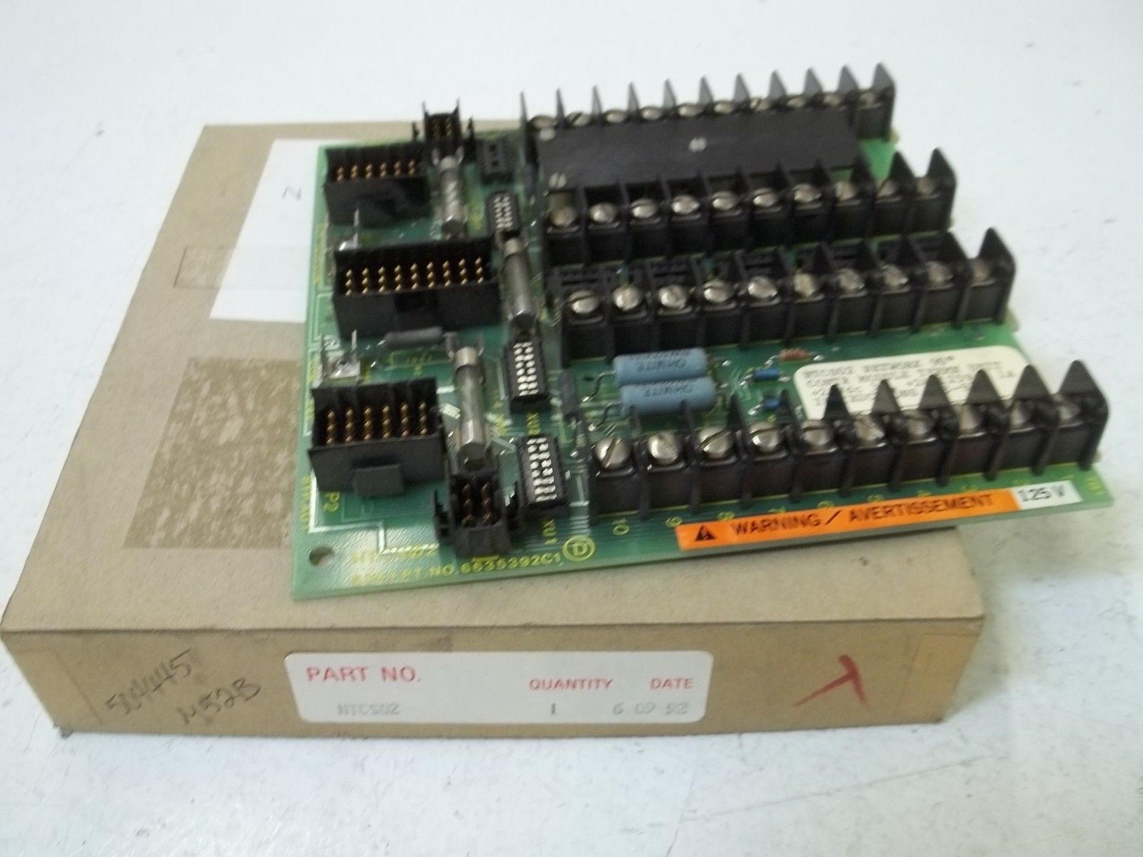 BAILEY NTCS02 CONTROL MODULE TERMINAL UNIT UNMP