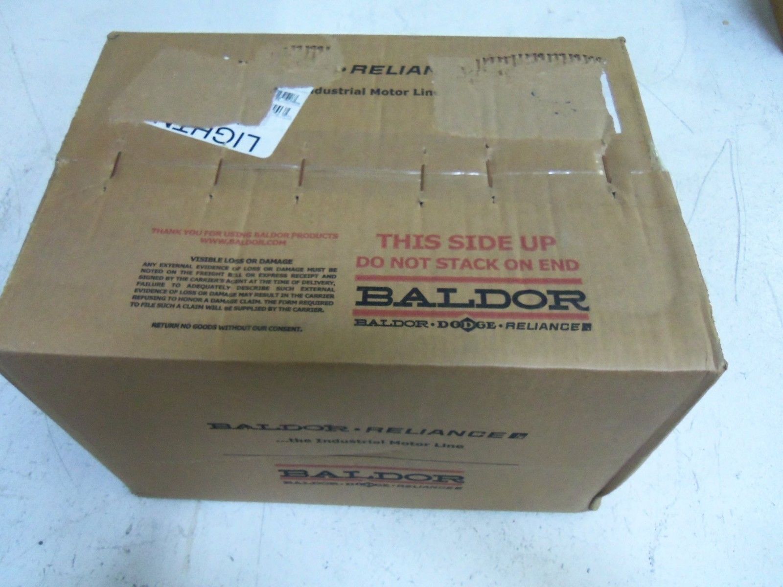 BALDOR 223842 MOTOR *NEW IN BOX*