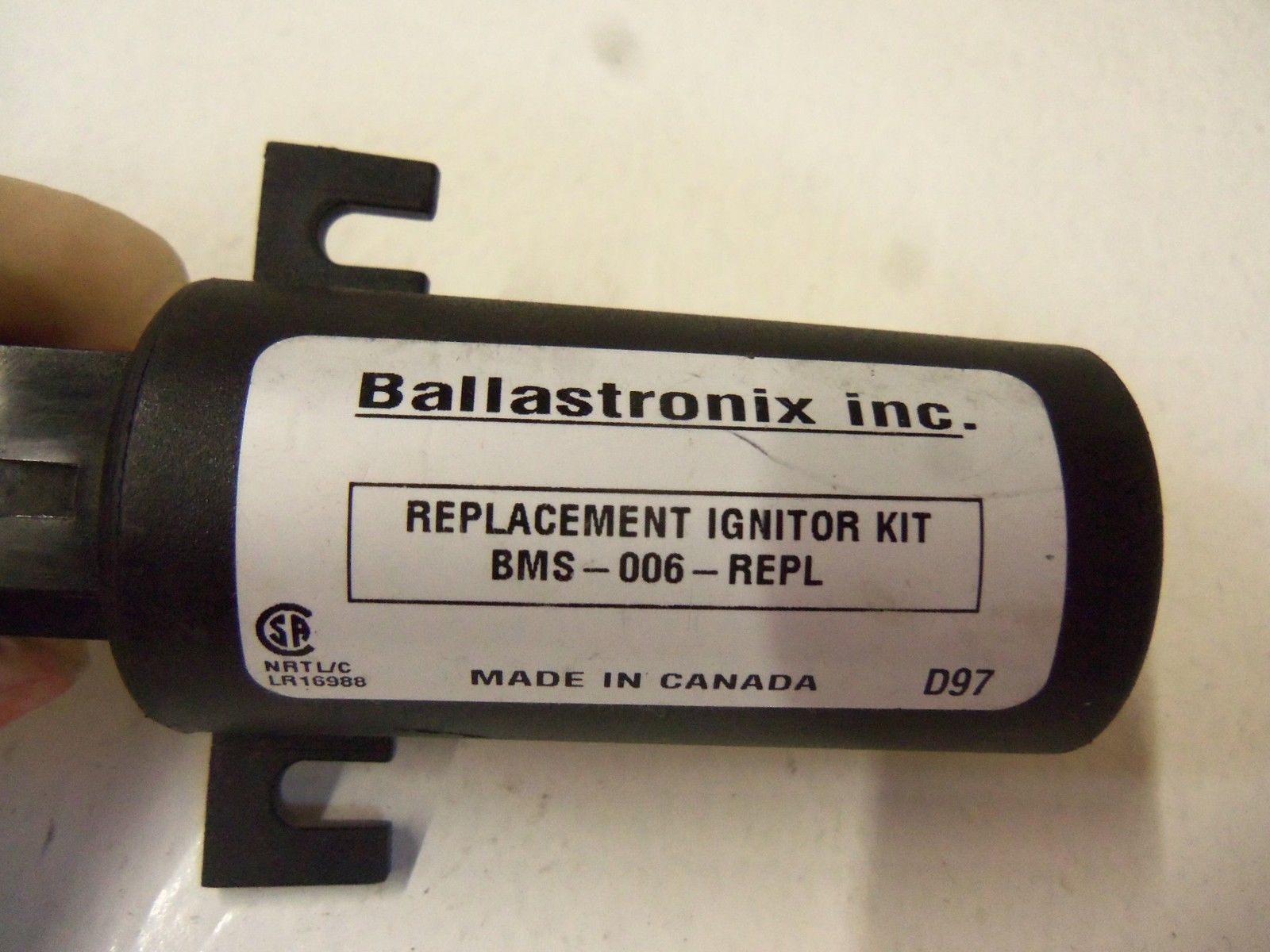 BALLASTRONIX INC. REPLACEMENT IGNITOR KIT BMS-006-REPL UNMP