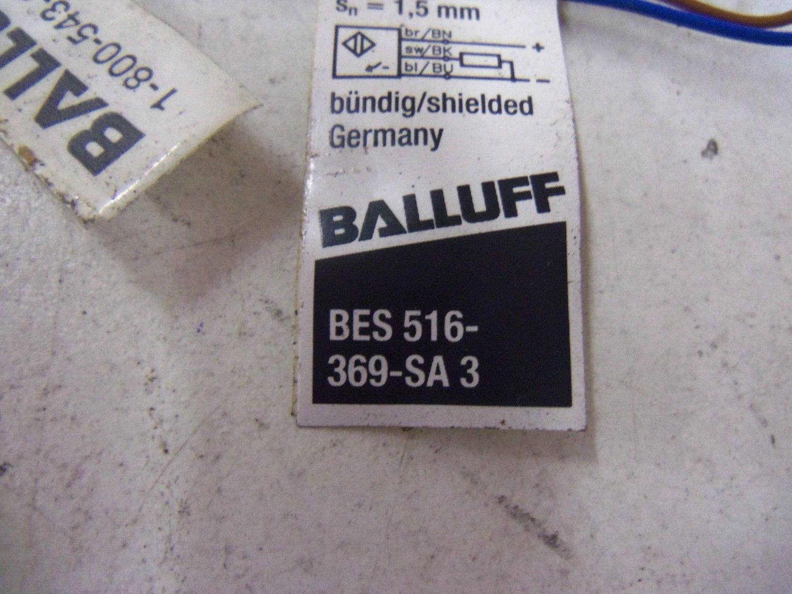BALLUFF BES 516-369-SA 3 *USED*