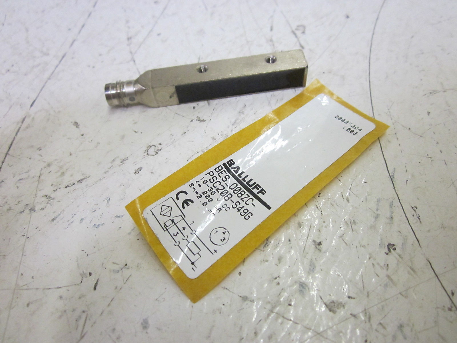 BALLUFF BES Q08ZC-PSC20B-S49G INDUCTIVE SENSOR 10-30VDC NSMP