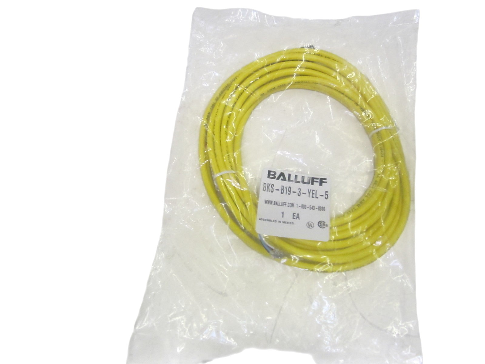 BALLUFF BKS-B19-3-YEL-5 CABLE NSMP