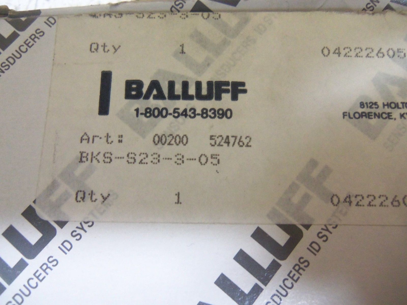 BALLUFF BKS-S23-3-05 SENSOR UNMP
