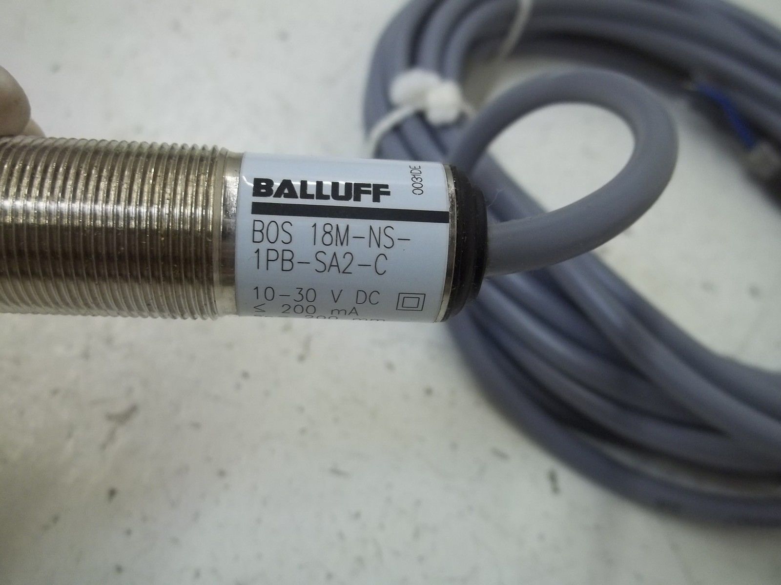 BALLUFF BOS18M-NS-1PB-SA2-C-05 PROXIMITY SENSOR NSMP