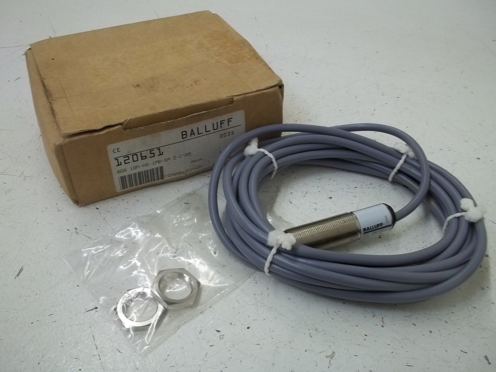 BALLUFF BOS18M-NS-1PB-SA2-C-05 PROXIMITY SENSOR NSMP