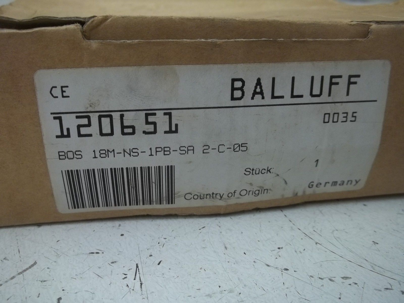 BALLUFF BOS18M-NS-1PB-SA2-C-05 PROXIMITY SENSOR NSMP