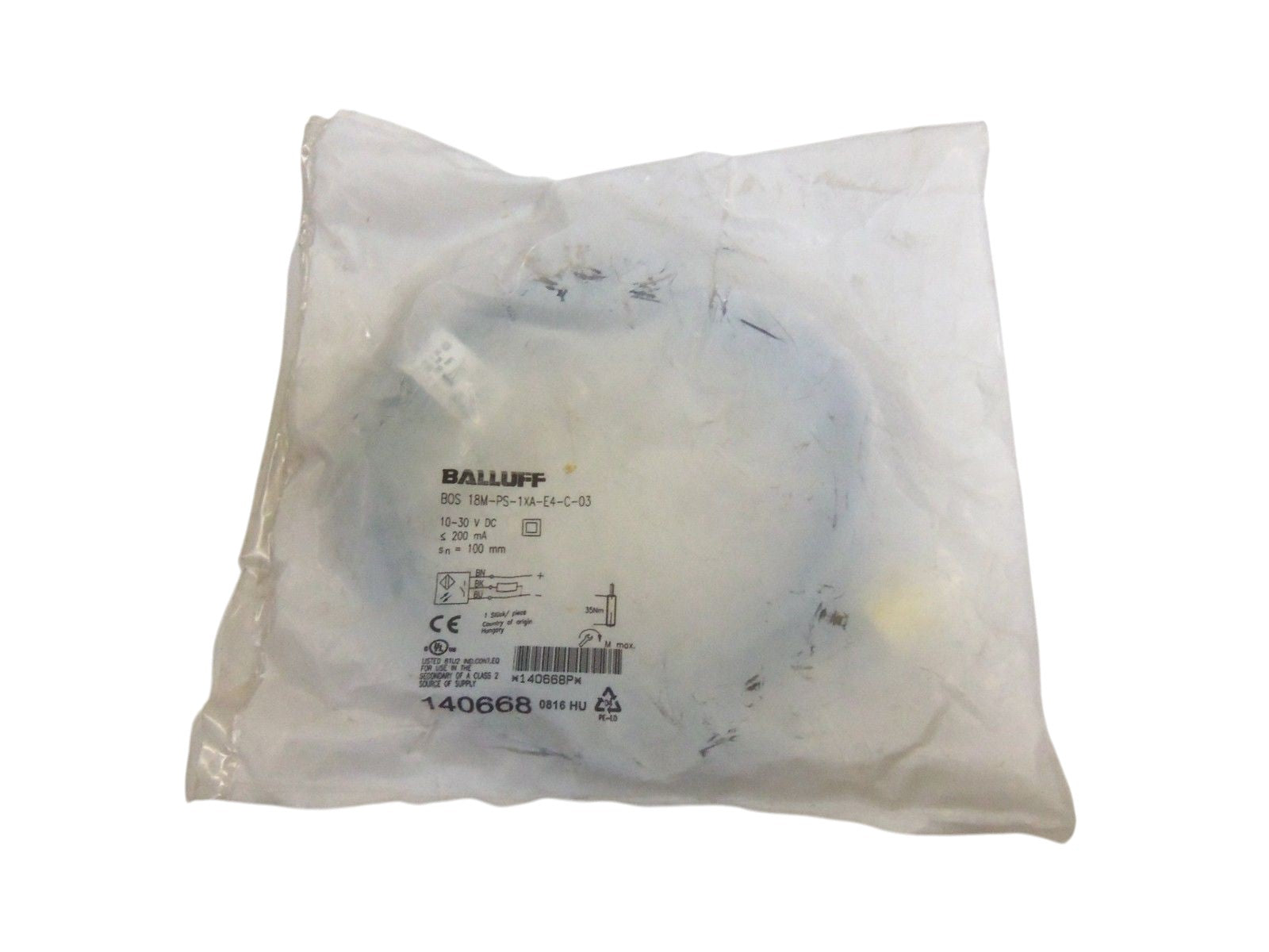 BALLUFF BOS18M-PS-1XA-E4-C-03 PHOTOELECTRIC SENSOR NSMP