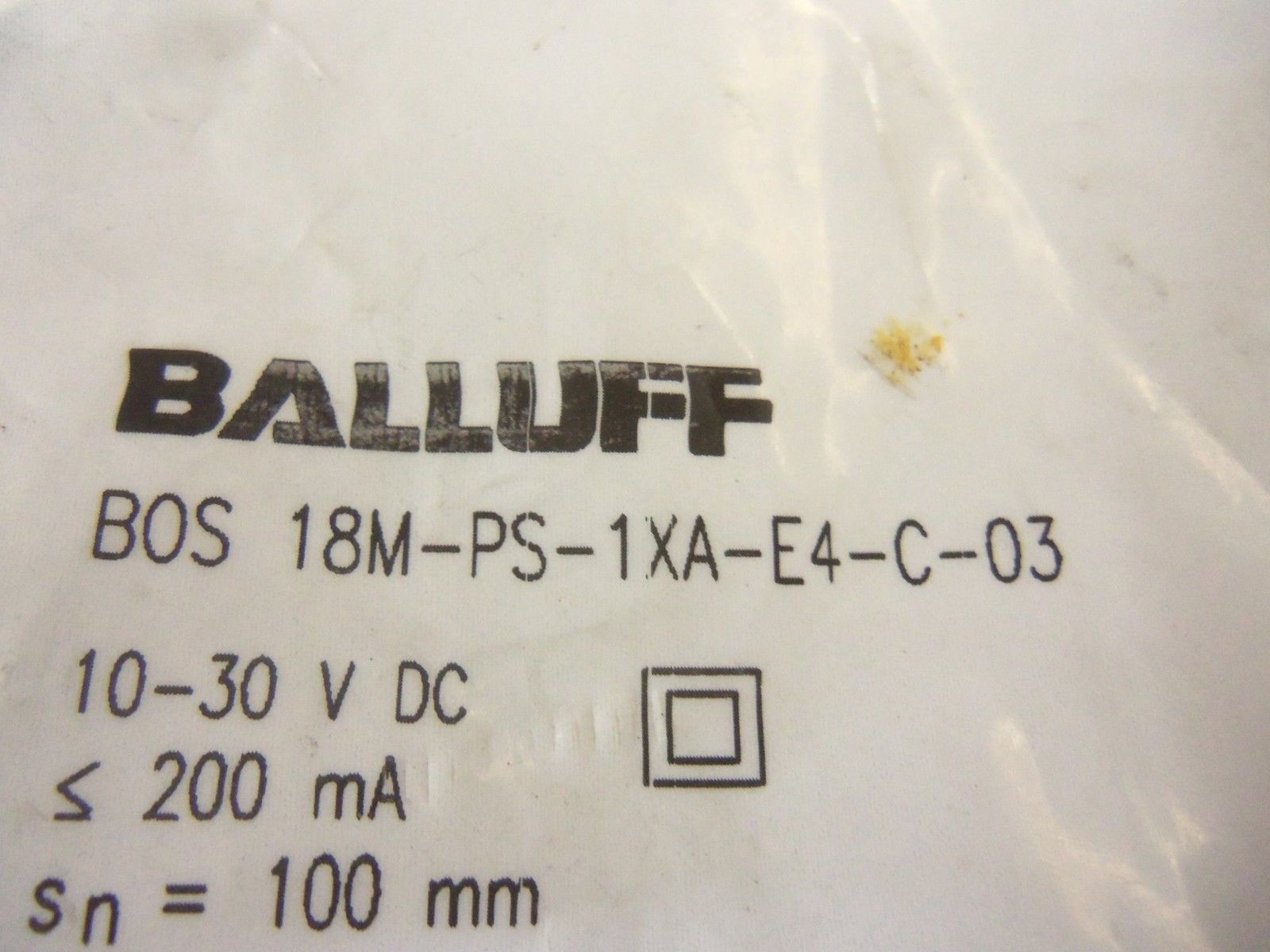BALLUFF BOS18M-PS-1XA-E4-C-03 PHOTOELECTRIC SENSOR NSMP