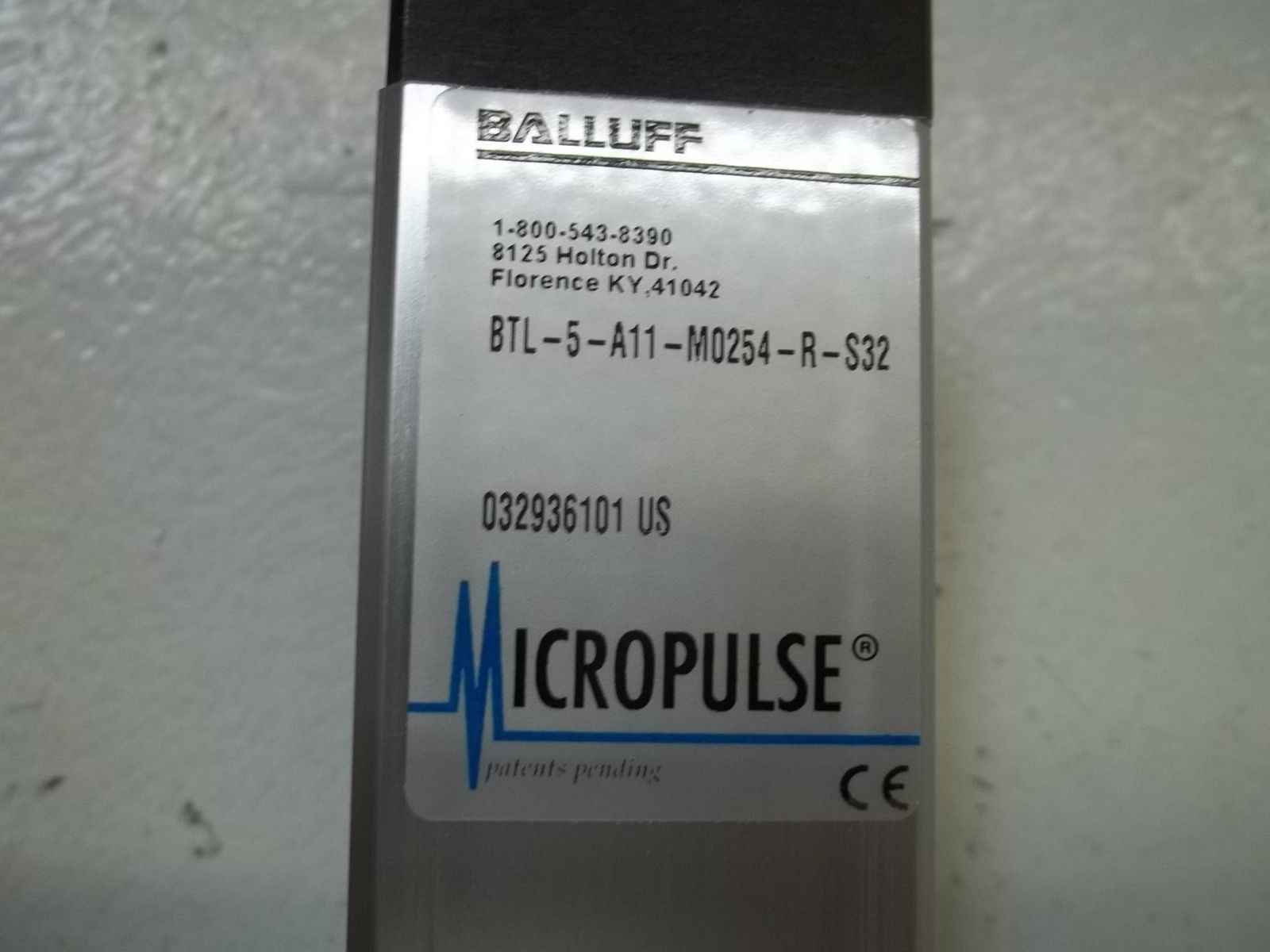 BALLUFF BTL-5-A11-M0254-R-S32 MICROPULSE TRANSDUCER NSMP