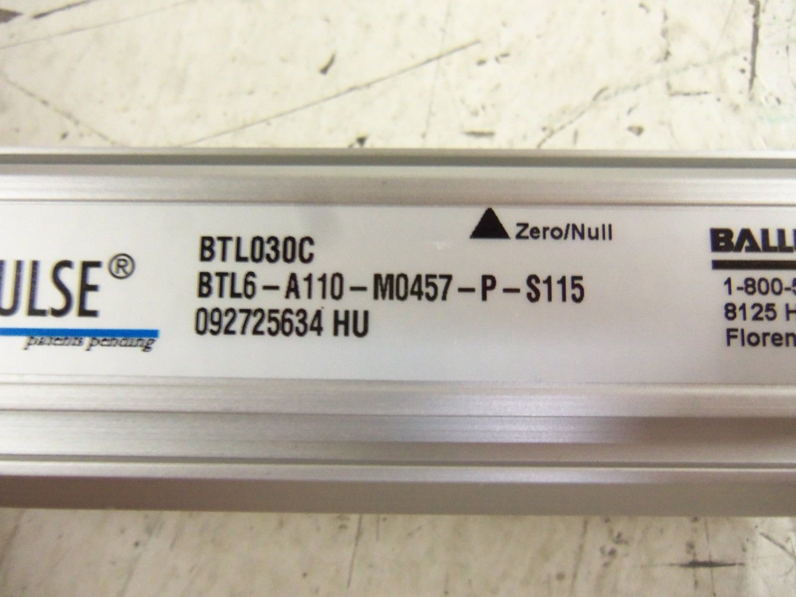 BALLUFF BTL6-A110-M0457-P-S115 TRANSDUCER NSMP