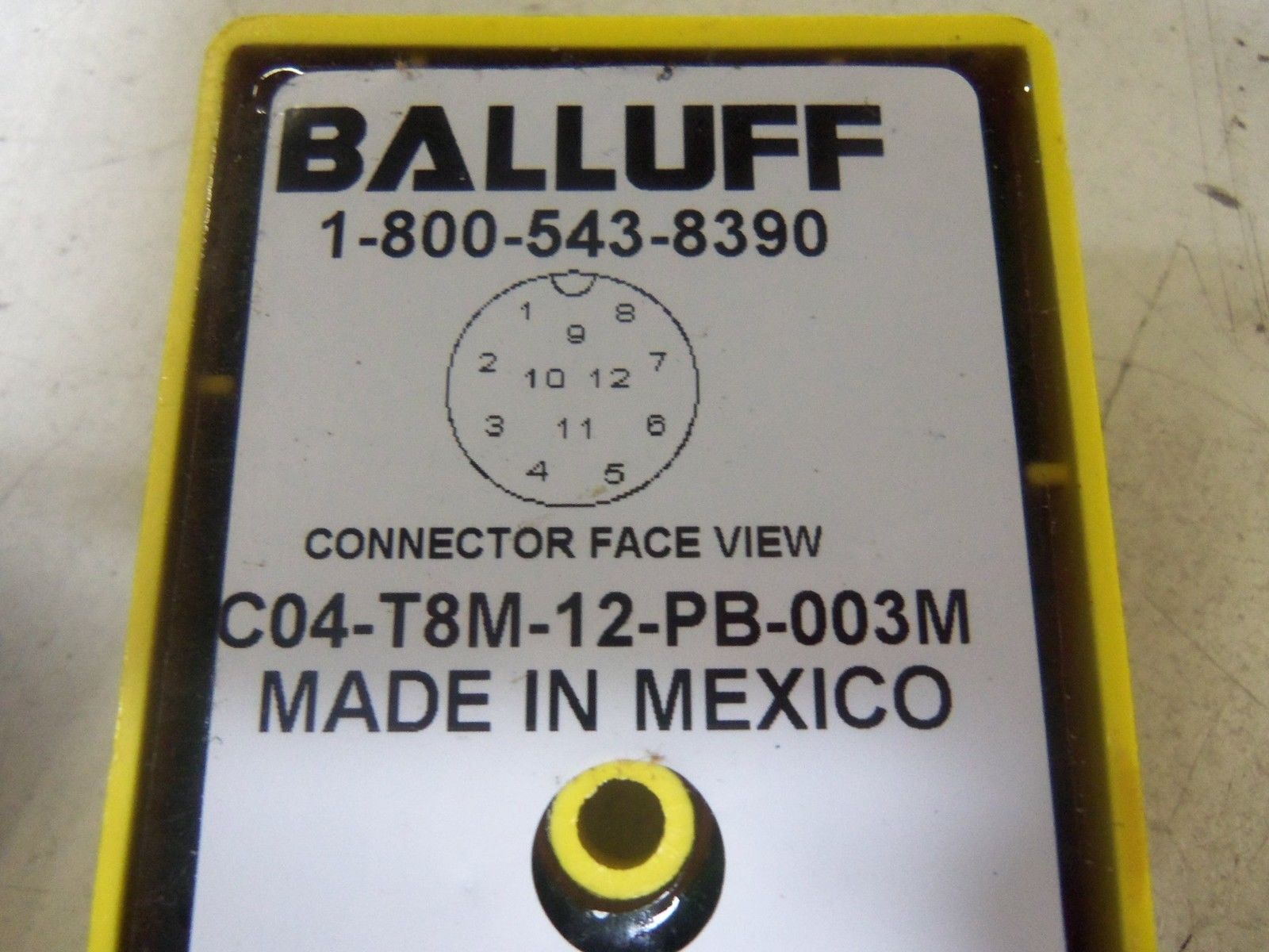 BALLUFF C04-T8M-12-PB-003M UNMP