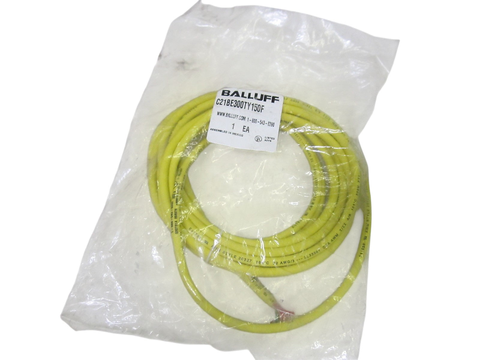 BALLUFF C21BE300TY150F CORDSET NSMP