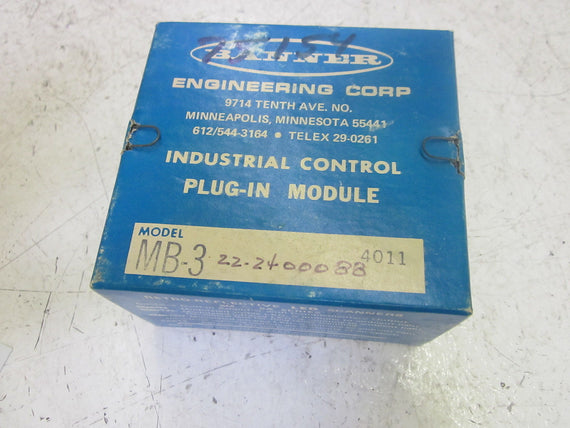 BANNER ENGINEERING MB-3 PHOTOELECTRIC AMPLIFIER MODULE *NEW IN BOX*
