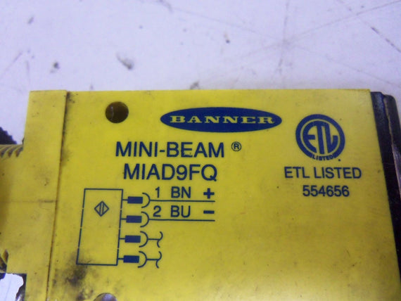 BANNER ENGINEERING MIAD9FQ *USED*