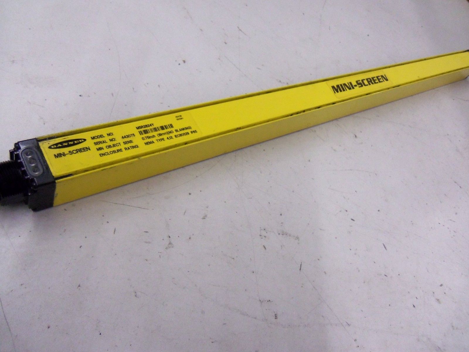 BANNER ENGINEERING MSR2824Y UNMP