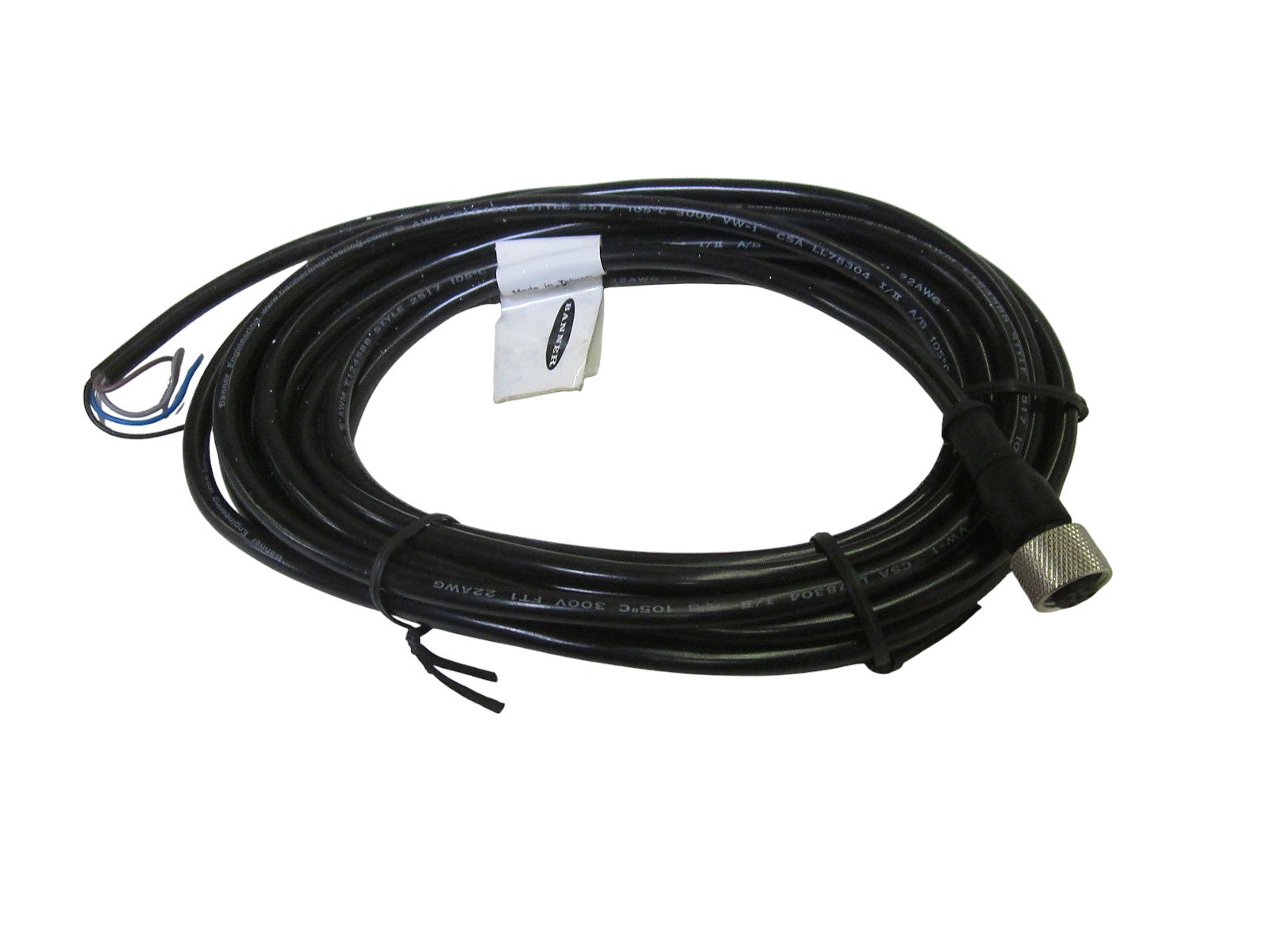 BANNER ENGINEERING MQDCQ-515 P/N: 47812 CABLE UNMP