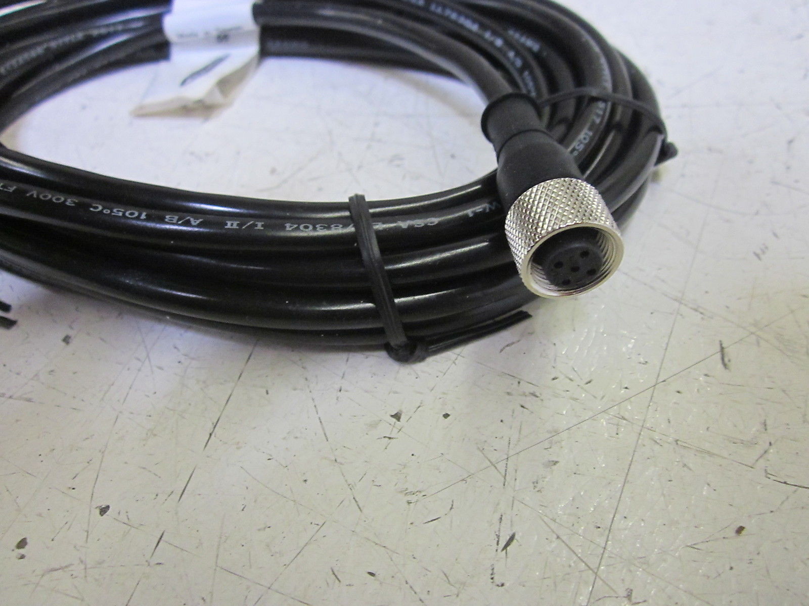 BANNER ENGINEERING MQDCQ-515 P/N: 47812 CABLE UNMP