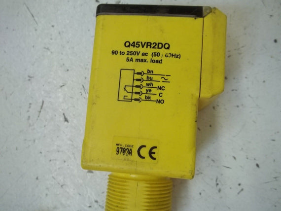 BANNER ENGINEERING Q45VR2DQ ELECTRICMECHANICAL RELAY *USED*