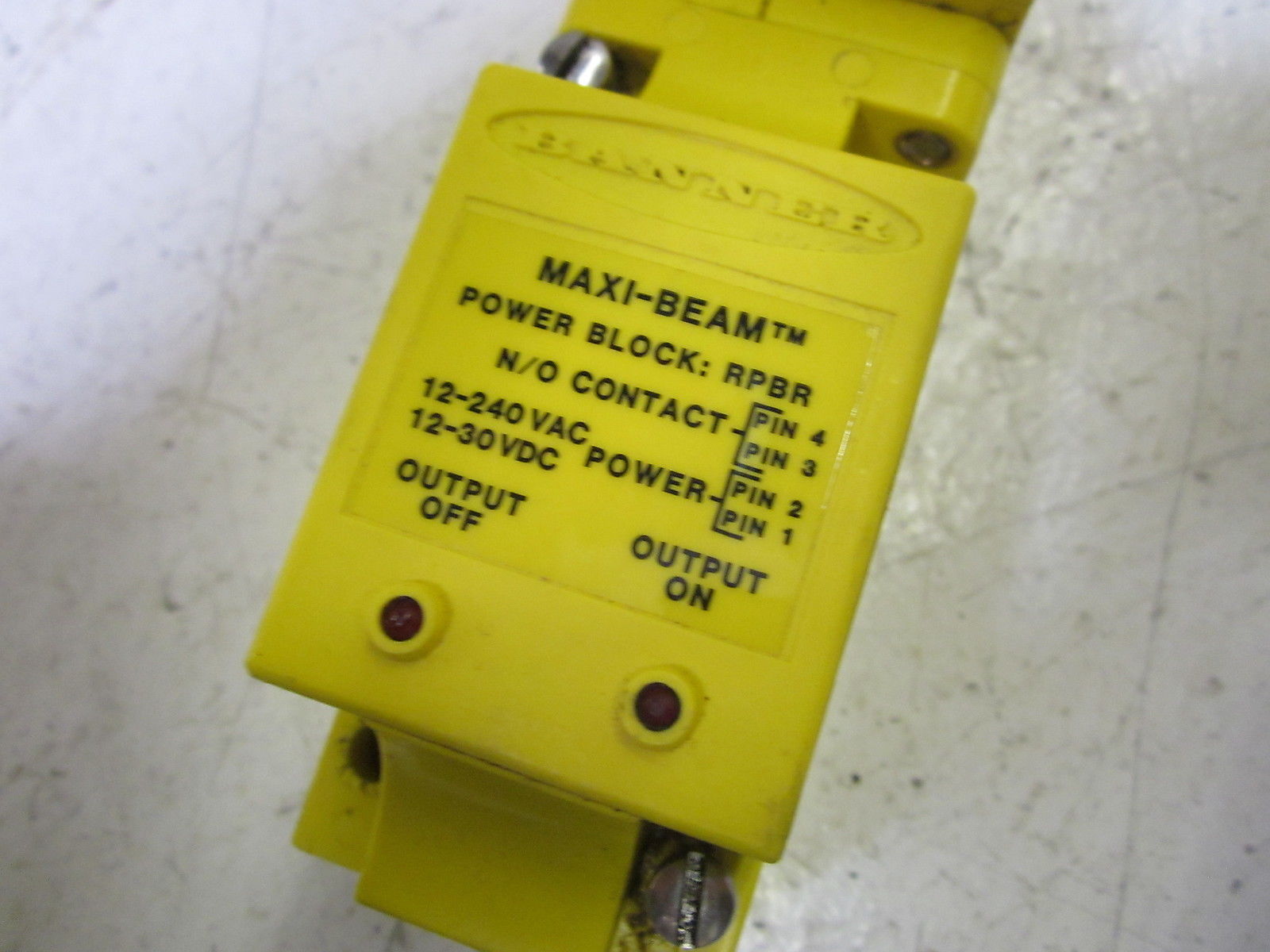 BANNER ENGINEERING RPBR / RSBLV POWERBLOCK SENSOR UNMP