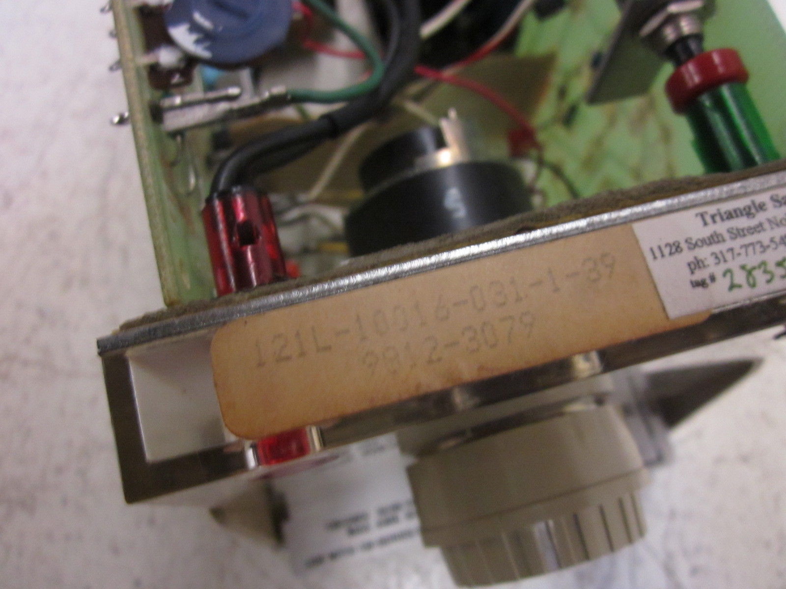 BARBER-COLMAN 121L-10016-031-1-39 (AS PICTURED) UNMP
