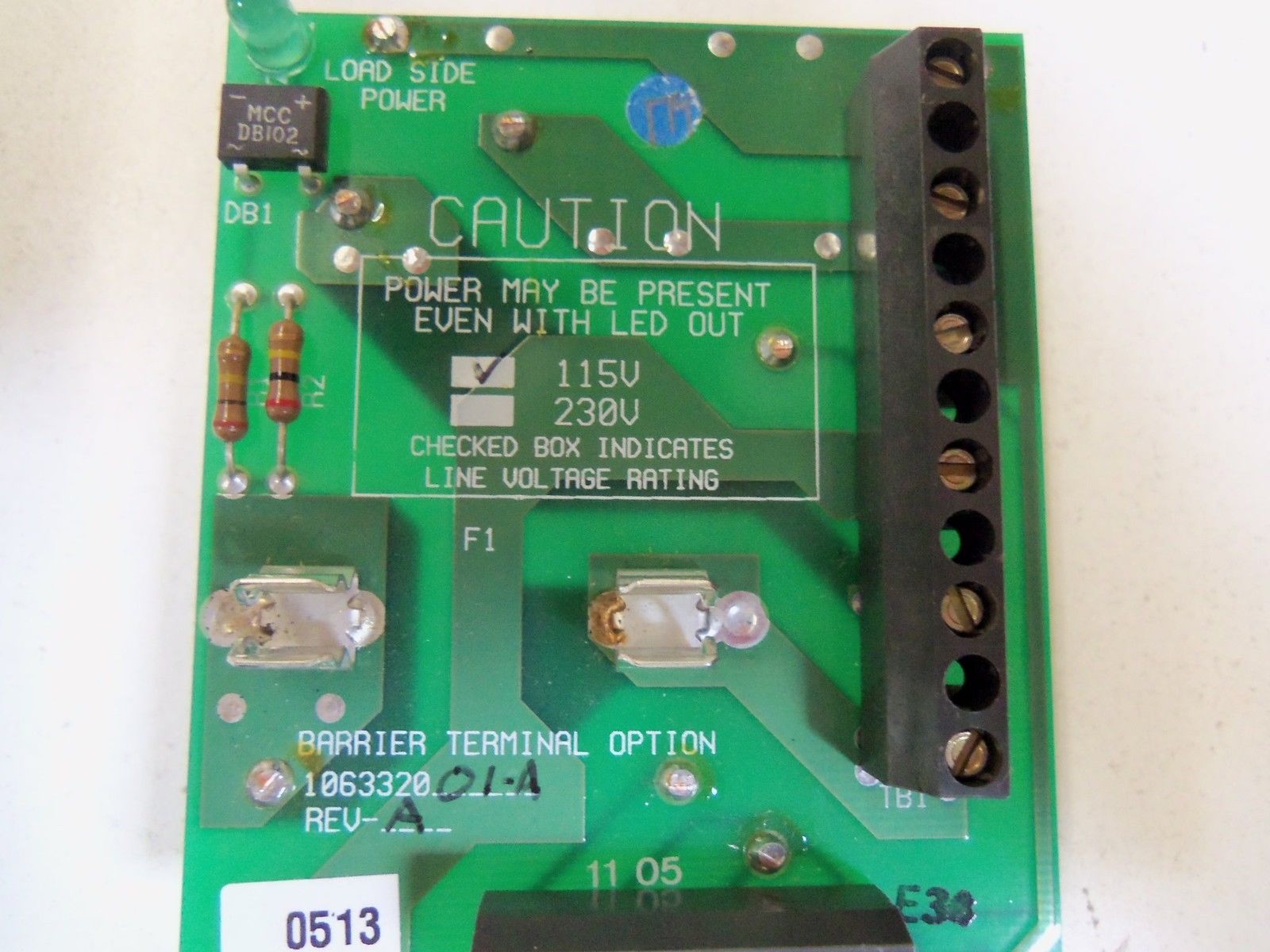 BARRIER TERMINAL BOARD DCX-BTB2 *NEW IN BOX*