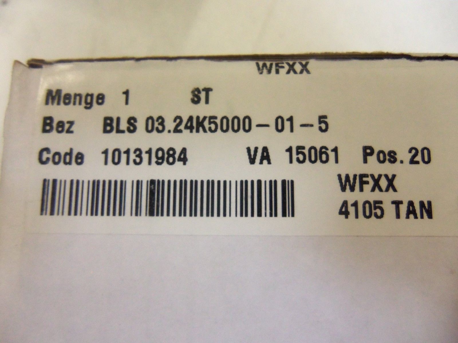 BAUMER BLS 03.24K5000-01-5 NSMP
