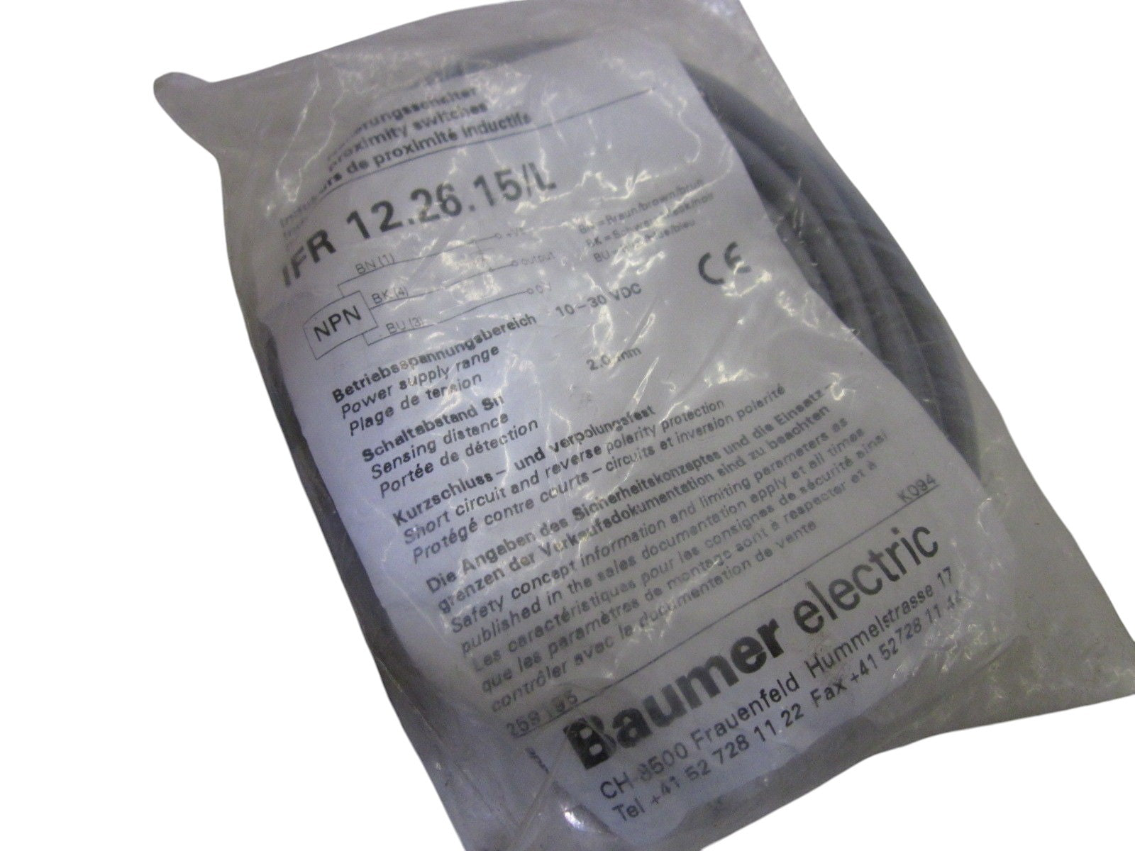 BAUMER IFR 12.26.15/L NSMP