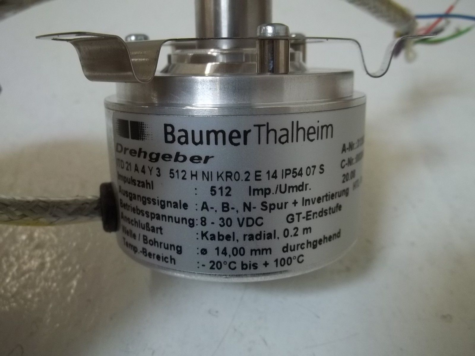 BAUMER THALHEIM ITD21A4Y3512HNIKR0.2E14IP5407S NSMP