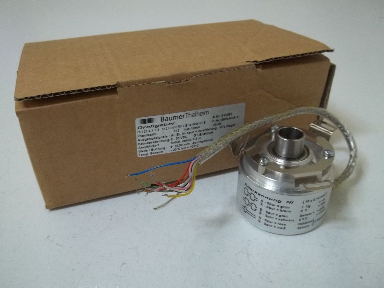 BAUMER THALHEIM ITD21A4Y3512HNIKR0.2E14IP5407S NSMP