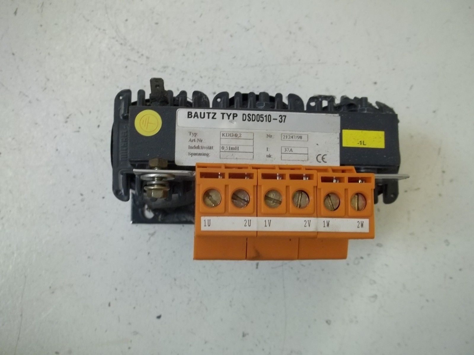 BAUTZ DSD0510-37 TRANSFORMER UNMP