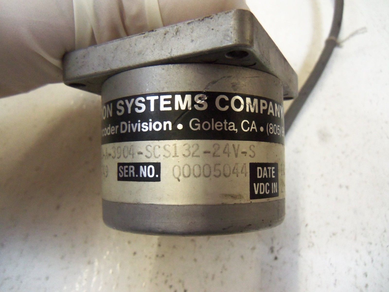 BEI H20DA-37-50-A-3904-SCS132-24V-S UNMP