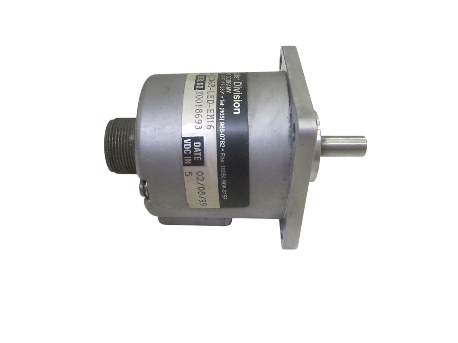 BEI H25D-SS-AB-7406R-LED-EM16 ENCODER UNMP