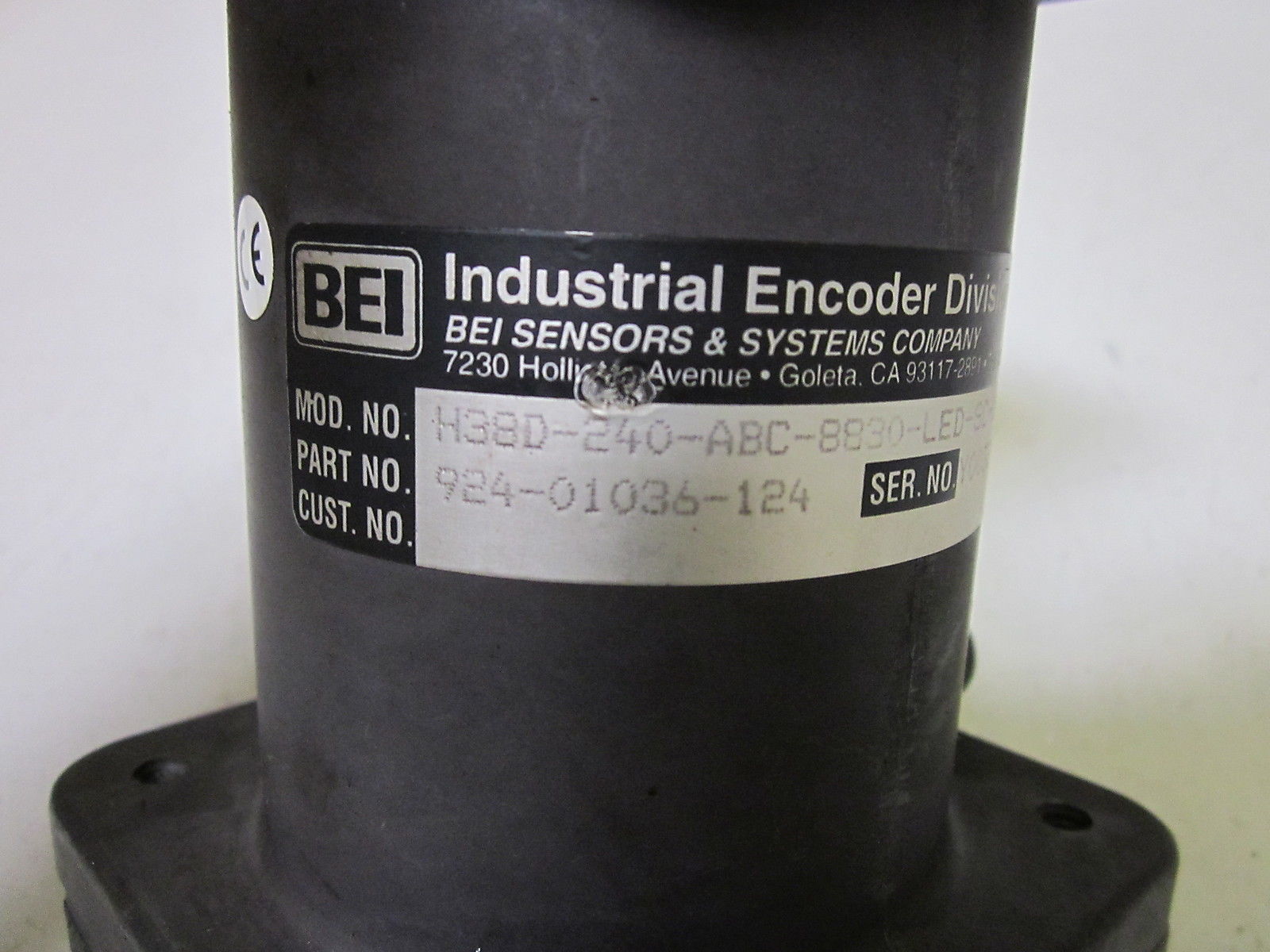 BEI H38D-240-ABC-8830-LED-SC-UL-S ENCODER UNMP
