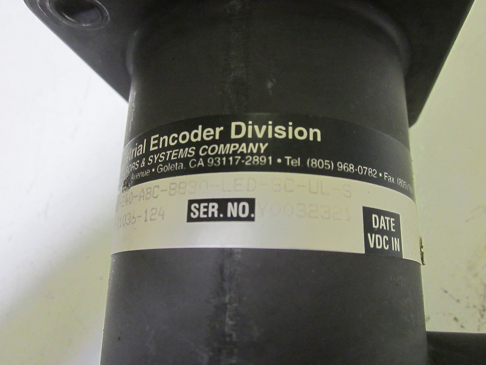 BEI H38D-240-ABC-8830-LED-SC-UL-S ENCODER UNMP