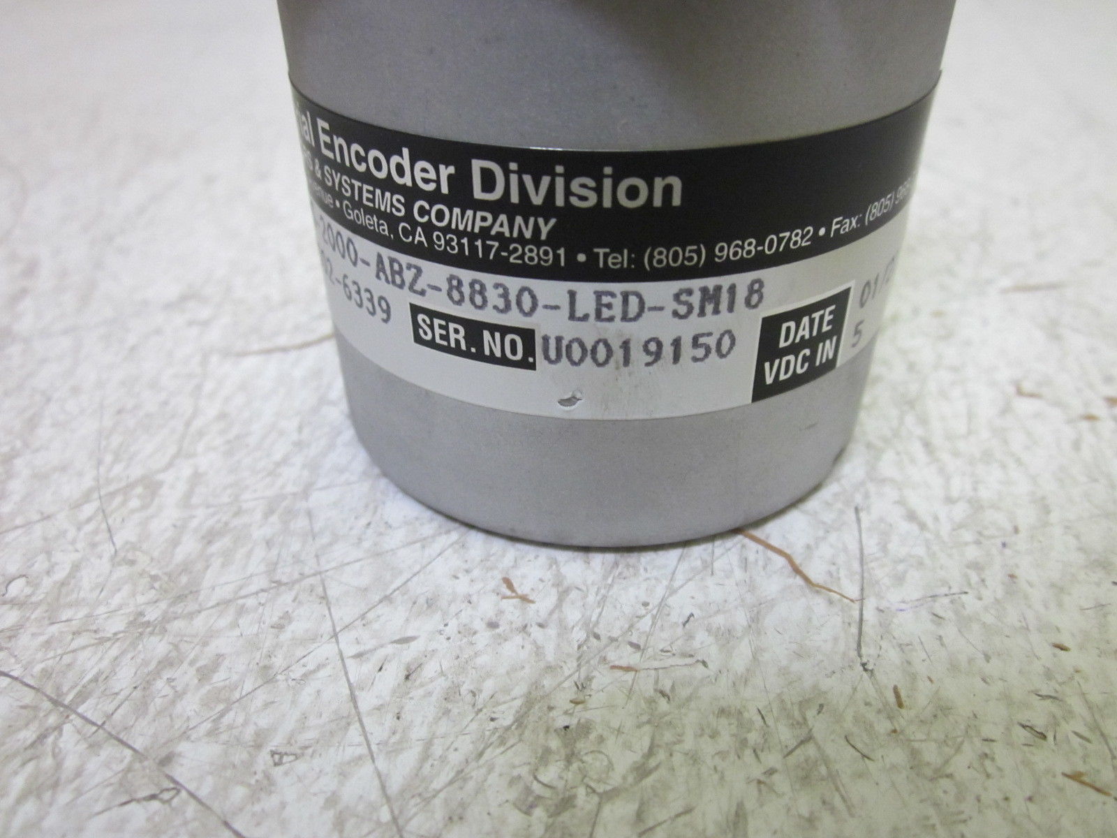 BEI ENCODER H25D-SS-2000-ABZ-8830-LED-SM18 NSNP