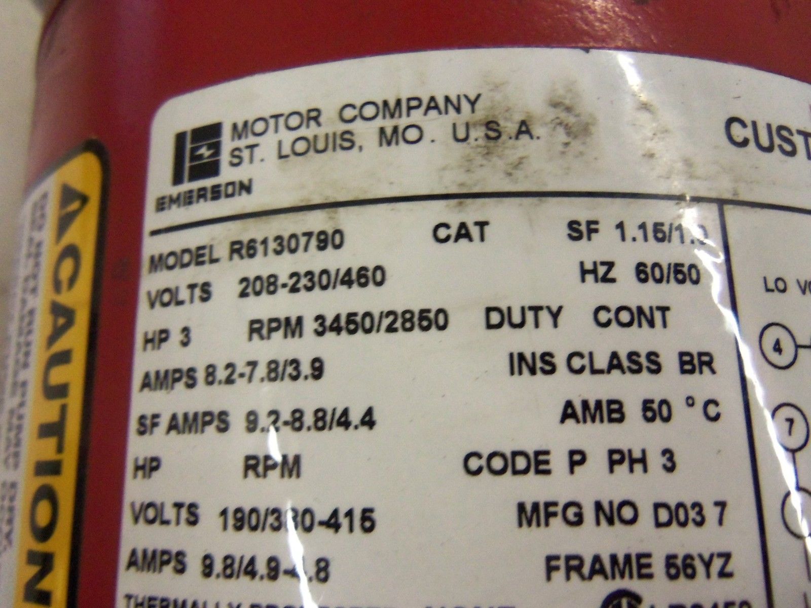 BELL & GOSSETT 30-14T 1AM028 VACUUM PUMP UNMP